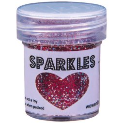 WOW! Sparkles Glitter Oh Dorothy - Rot Silber 15 ml...