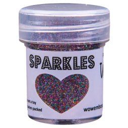 WOW! Sparkles Glitter All That Jazz - Rot Lila Bunt 15 ml...