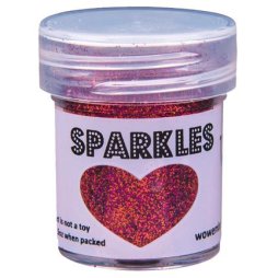 WOW! Sparkles Glitter Coral Beach - Rota Lila 15 ml...