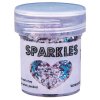 WOW! Sparkles Glitter Prom Queen - Silber Lila 15 ml Pulver Premium Glitzer