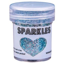 WOW! Sparkles Twinklebelle - T&uuml;rkis Silber Gr&uuml;n 15 ml Pulver Premium Glitzer