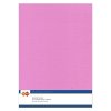 Card Deco Leinenpapier A4 Fuchsia Rosa - Papier 240g/m&sup2; 10 Bl&auml;tter Basteln