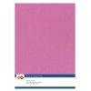 Card Deco Leinenpapier A4 Pink Rosa - Papier 240g/m&sup2; 10 Bl&auml;tter Karten Basteln