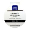 Vaessen Creative Satinband Stahl Grau - 3 mm x 10 m Schleifenband Geschenkband