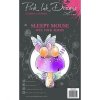 Pink Ink Design Clear Stamps Sleepy Mouse - A7 Maus Schlafen Pilz Fl&uuml;gel Wald