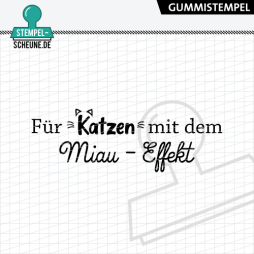 Stempel-Scheune Gummistempel 601 - F&uuml;r Katzen mit...