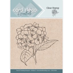 Card Deco Clear Stamp Essentials - Hortensie Pflanze...