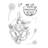 Pink Ink Design Clear Stamps Hunny Bunny - A5 Hase Osterhase Tier Pusteblume