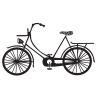 Dini Design Gummistempel 818 - Fahrrad Links Natur Rad Bike Ausflug #1