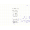 AEH Design Mini Stempelset 1684F - Zwei Menschen Hochzeit Liebe Herzen Zukunft