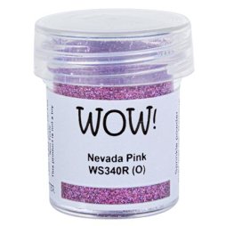 WOW! Embossingpulver Glitters Nevada Pink Lila Schwarz 15...