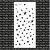 Gummiapan Stencil STE_no38 - Stern Sterne Stars Himmel Baby Hintergrund Motive
