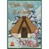 Yvonne Creations Stanzschablone - Feuer Winter Schnee Eis Haus H&uuml;tte Zelt