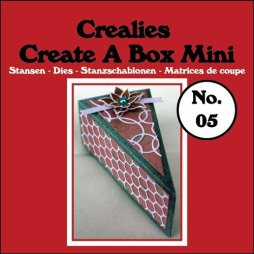 Crealies CCABM05 Create a Box Mini - Kuchenst&uuml;ck...