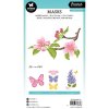 StudioLight Essentials Stencil - Spring Flowers Blume Pflanze Bl&uuml;te Fr&uuml;hling
