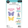 StudioLight Essentials Stencil - Butterfly Schmetterlinge Tier Hintergrund Motiv