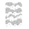 Sizzix Pr&auml;geschablone Rain Clouds 3D - A6 11 x 16 cm Regen Wolken Himmel Tropfen