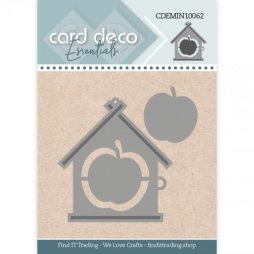 Card Deco Stanzschablone CDEMIN10062 - Vogelhaus...