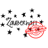 Stempel-Scheune Gummistempel 213 - Zauberhaft Sterne Hintergrund Spruch Stern