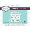 Creative Expressions Stanzschablone - On The Road Fahrzeug Bus Bulli  Camper Van